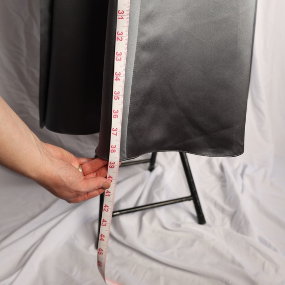 Sorella Vita 8652 Steel Grey Waltz Length Dress Size 10 (Size 6-8) - Picture 9 of 13